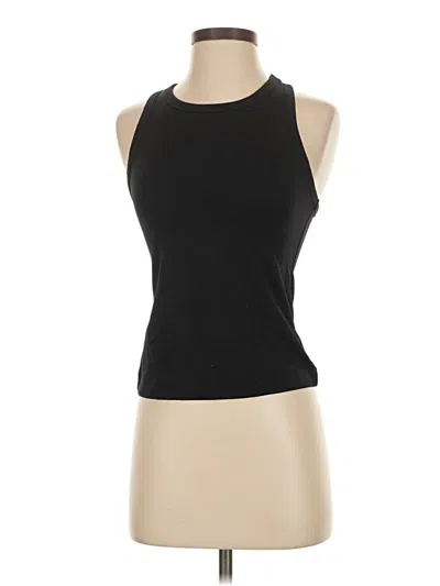 Pre-owned Flx Tank Top Black Halter Neckline Tops