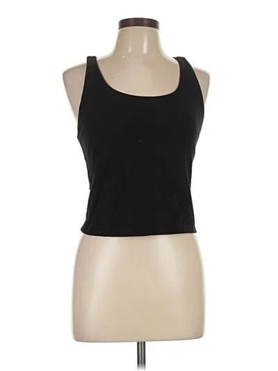 Pre-owned Flx Tank Top Black Halter Neckline Tops