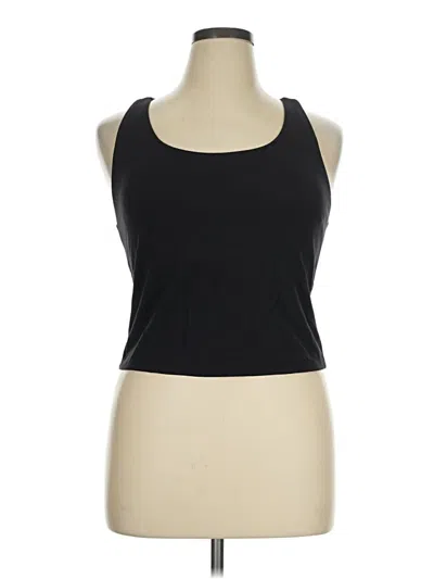 Pre-owned Flx Tank Top Black Halter Neckline Tops