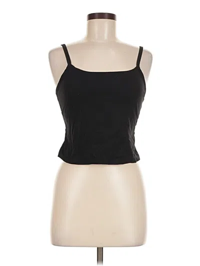 Pre-owned Flx Tank Top Black Strapless Neckline Tops