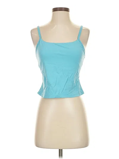 Pre-owned Flx Tank Top Blue Strapless Neckline Tops