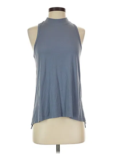 Pre-owned Flx Tank Top Gray Halter Neckline Tops