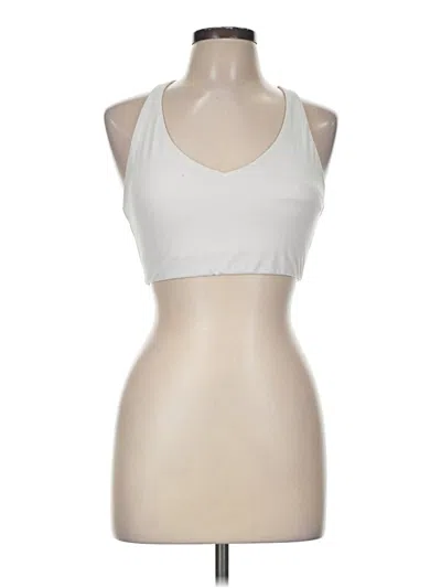 Pre-owned Flx Tank Top Ivory Halter Neckline Tops