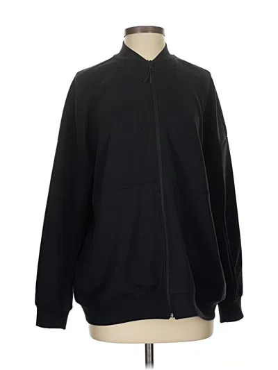 Pre-owned Flx Track Jacket In Black