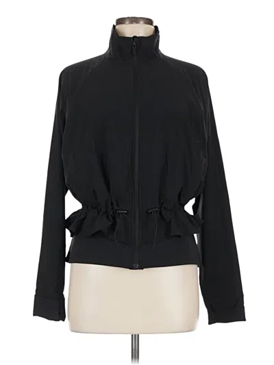 Pre-owned Flx Track Jacket In Black