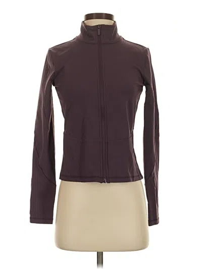 Pre-owned Flx Track Jacket In Brown