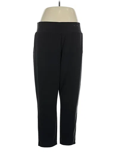 Pre-owned Flx Track Pants In Black