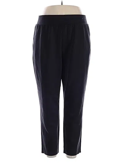 Pre-owned Flx Track Pants In Black