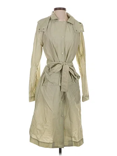 Pre-owned Flx Trenchcoat In Gold