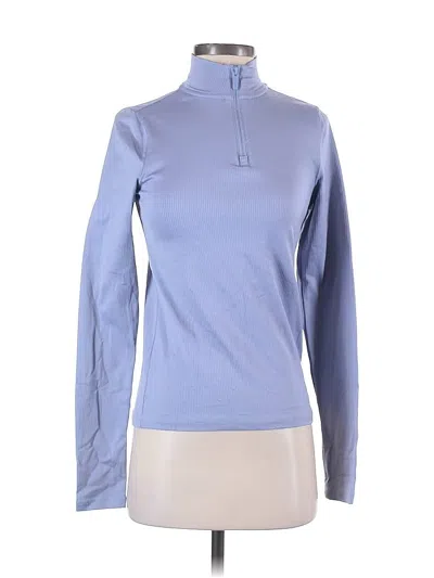 Pre-owned Flx Turtleneck Sweater In Blue