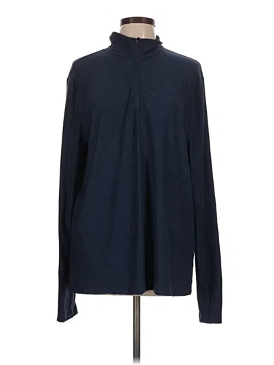 Pre-owned Flx Turtleneck Sweater In Blue