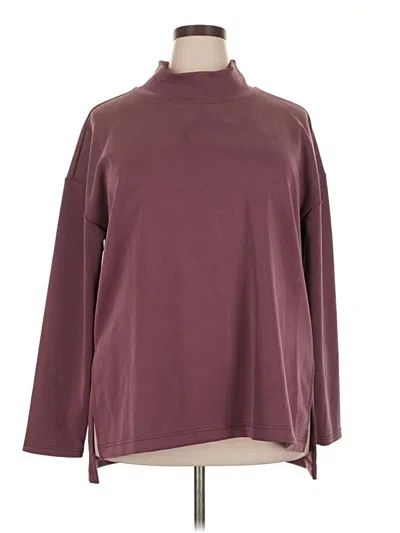 Pre-owned Flx Turtleneck Sweater In Burgundy