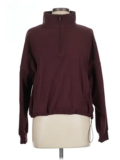 Pre-owned Flx Turtleneck Sweater In Burgundy