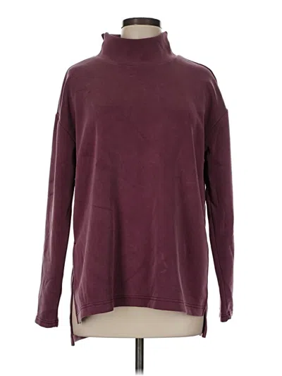 Pre-owned Flx Turtleneck Sweater In Burgundy