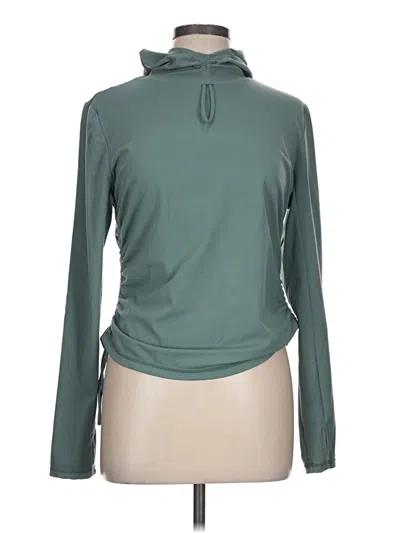 Pre-owned Flx Turtleneck Sweater In Green