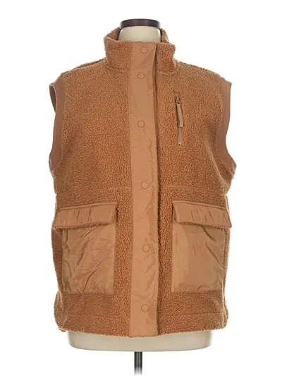 Pre-owned Flx Vest In Brown