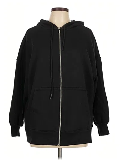 Pre-owned Flx Zip Up Hoodie In Black