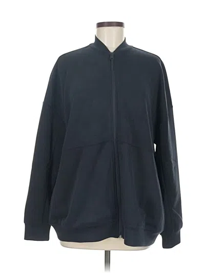 Pre-owned Flx Zip Up Hoodie In Blue