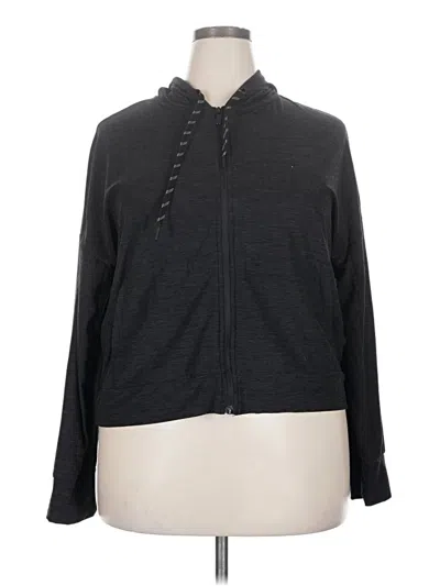 Pre-owned Flx Zip Up Hoodie In Gray