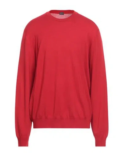 Fly 3 Man Sweater Red Size 52 Virgin Wool