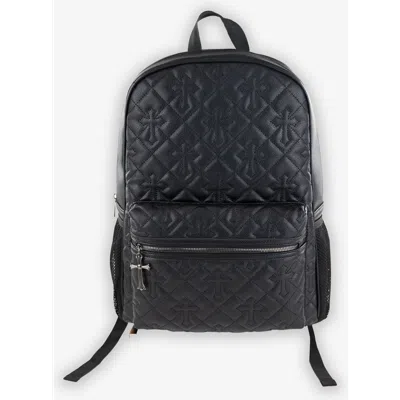 Fly By Night Angels Cross Backpack In Black/angel Cross