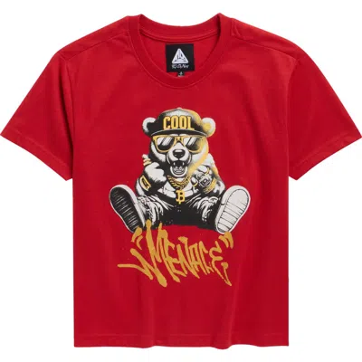 Fly By Night Kids' Polar Graphic Short Sleeve T-shirt In Multi