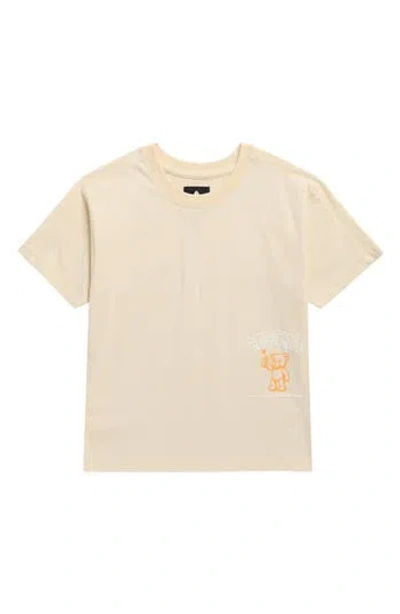 Fly By Night Kids' Travis Graphic T-shirt In Brown