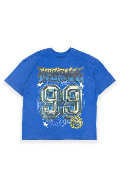 Fly By Night Lunar Tee In Blue