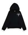 Fly By Night Shadow Hoodie In Black