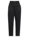 Fly Girl Woman Denim Pants Black Size 28 Cotton In Black