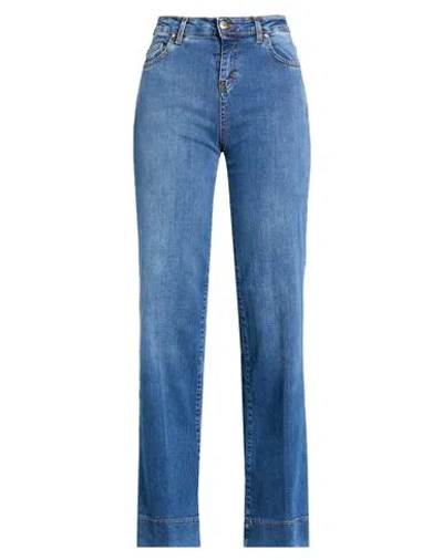 Fly Girl Woman Jeans Blue Size 26 Cotton, Elastane