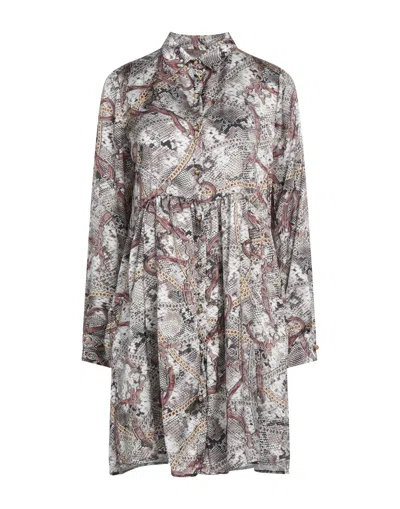 Fly Girl Short Dresses In Beige