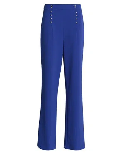 Fly Girl Woman Pants Blue Size 4 Polyester, Elastane