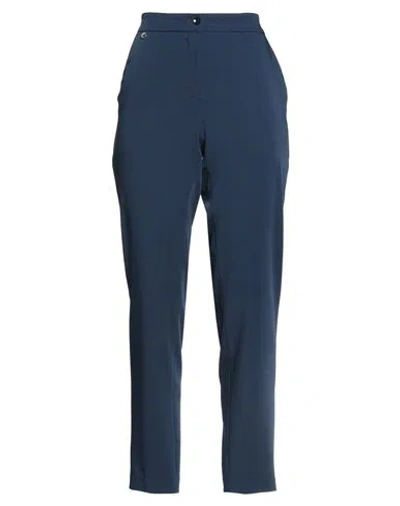 Fly Girl Woman Pants Navy Size 8 Polyester, Elastane In Navy Blue