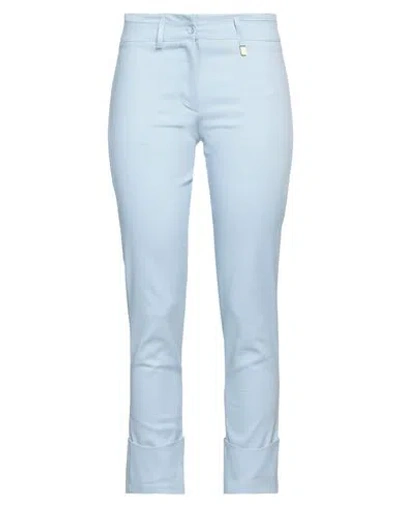 Fly Girl Woman Pants Sky Blue Size 8 Cotton, Nylon, Elastane