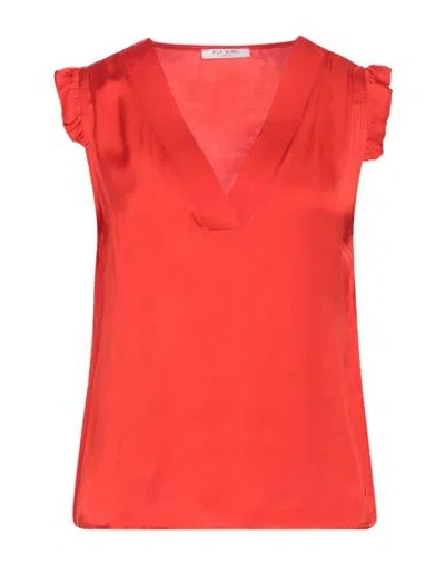 Fly Girl Woman Top Red Size Xl Viscose