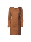 Fly Girl Women's Dress  Tegal In Brown