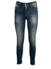 Fly Girl Women's Jeans Skinny 3750sc/19 In Blue