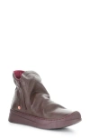 Fly London Abil Platform Wedge Bootie In Brown