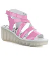 FLY LONDON FLY LONDON BAFY PATENT WEDGE SANDAL