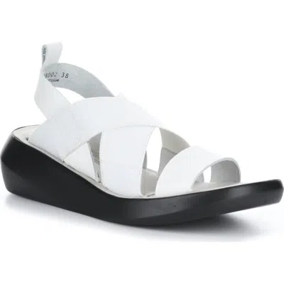 Fly London Baji Sandal In White