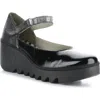 Fly London Bawo Platform Wedge Pump In Multi