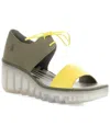 Fly London Bilu Platform Wedge Sandal