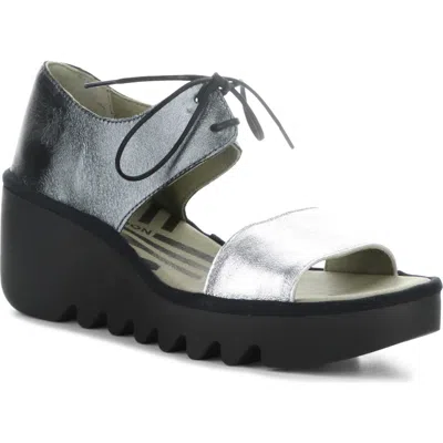 Fly London Bilu Platform Wedge Sandal