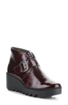 Fly London Brit Wedge Bootie