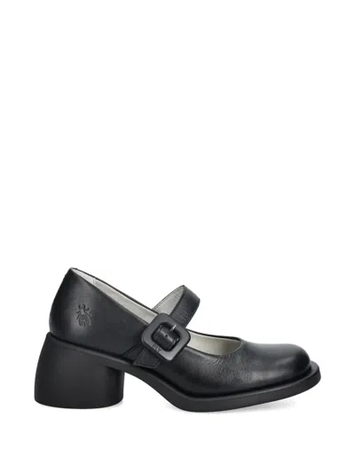 Fly London Buckle-strap Pumps In Black