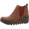 Fly London Byne 349 Womens Stretch Leather Chelsea Boots In Multi