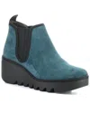Fly London Byne Suede Boot In Blue