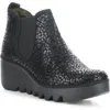 Fly London Byne Wedge Chelsea Boot In 016 Anthracite Rames