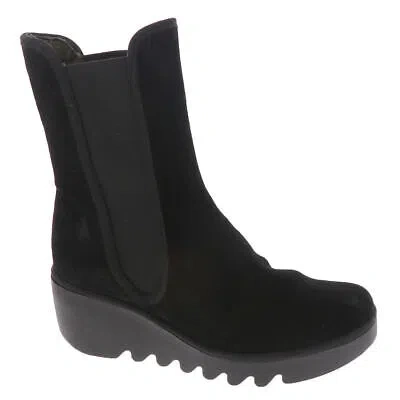 Pre-owned Fly London Byro Women's Boot In Black